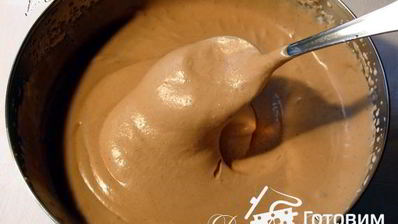 нежный торт-суфле с вишней