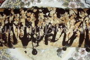 Рулет с нежным — суфле кремом