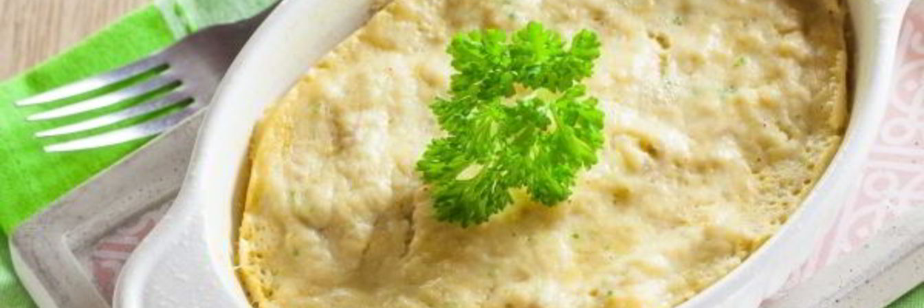 Рыбное суфле в микроволновке