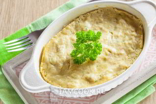 Рыбное суфле в микроволновке