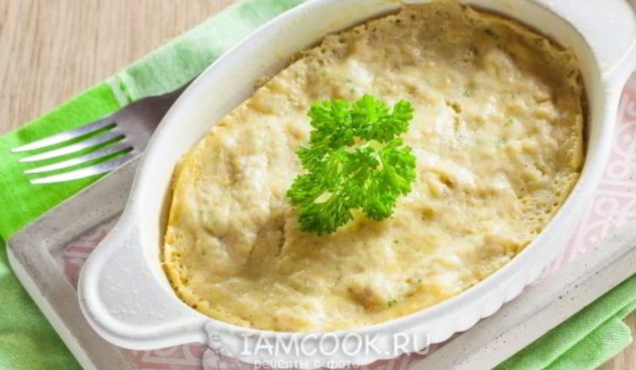 Рецепт рыбного суфле в микроволновке