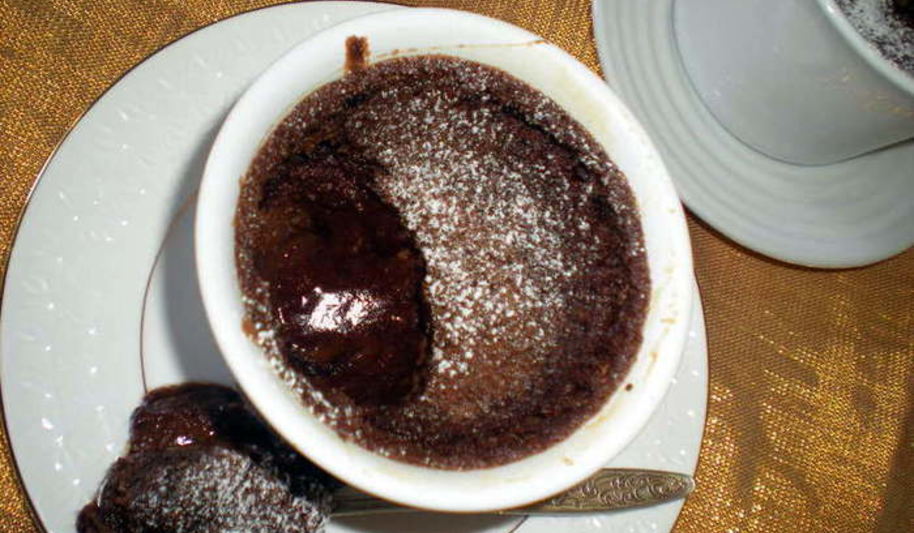 Рецепт шоколадного суфле шоко-эспрессо