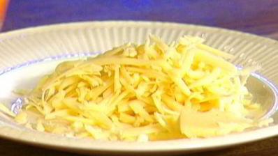 сливочное суфле с зеленым луком и тимьяном