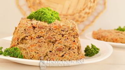 суфле из печени