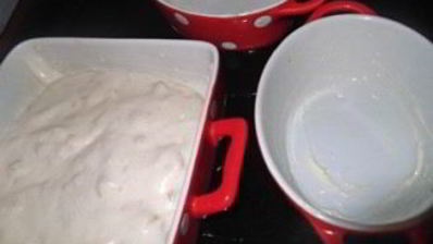 суфле из яблок и творога