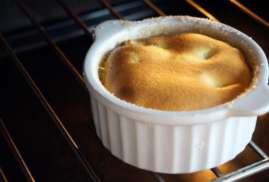 Суфле с белым шоколадом