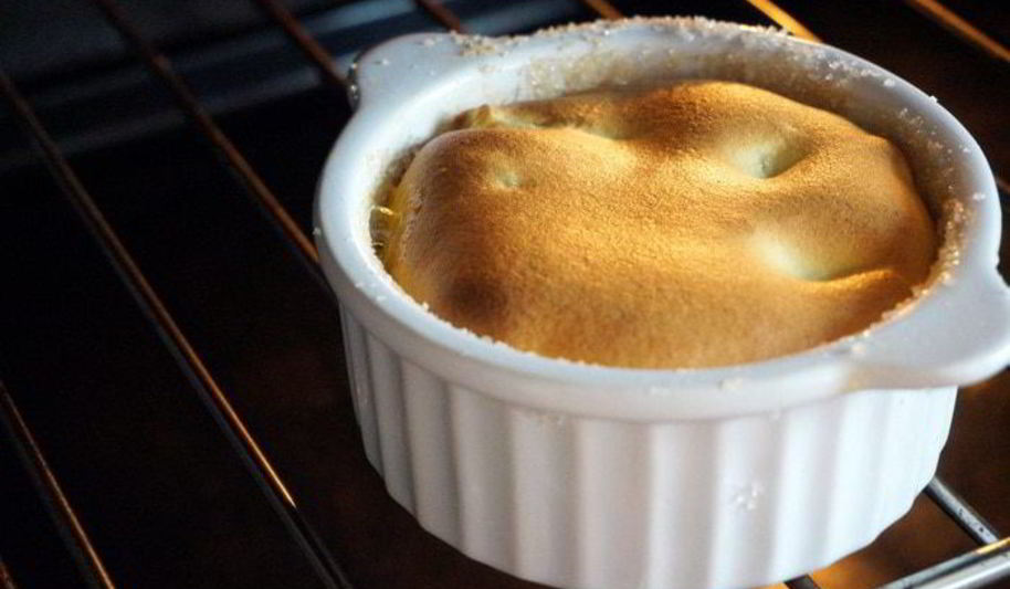 Рецепт суфле с белым шоколадом