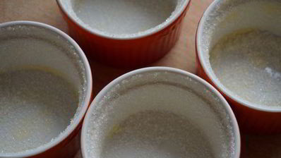 суфле с белым шоколадом