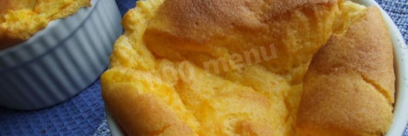 Суфле с тыквенным пюре