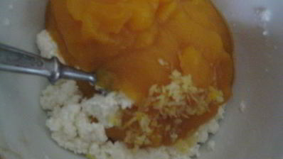 суфле творожно-тыквенное