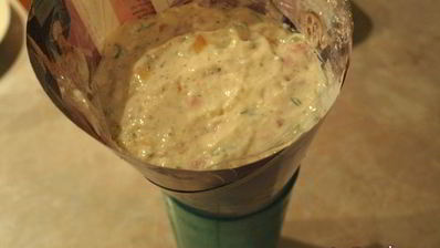 сырное суфле елка с балыком