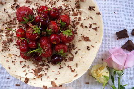 Торт-суфле Абрикосовый