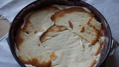 торт-суфле абрикосовый