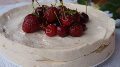 торт-суфле абрикосовый