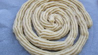 торт-суфле мята с земляникой