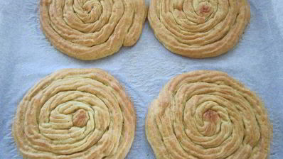 торт-суфле мята с земляникой