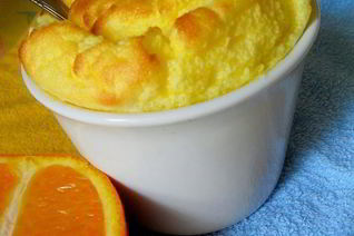 Цитрусовое суфле с апельсином