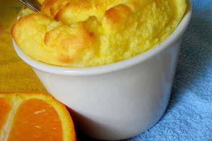 Цитрусовое суфле с апельсином
