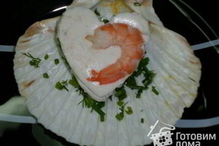 Творожно-лососевое суфле