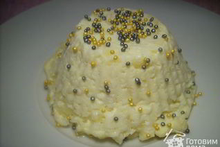 Творожно-яблочное суфле из микроволновки