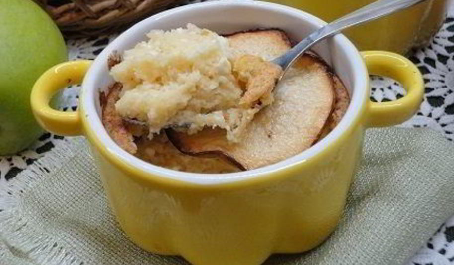 Рецепт творожно-яблочного суфле