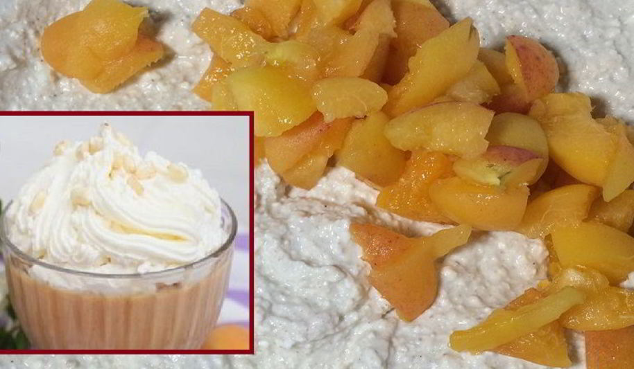 Рецепт творожного суфле с абрикосами