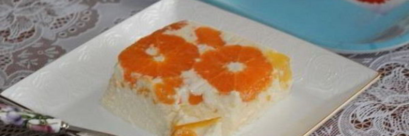 Творожное суфле с желатином