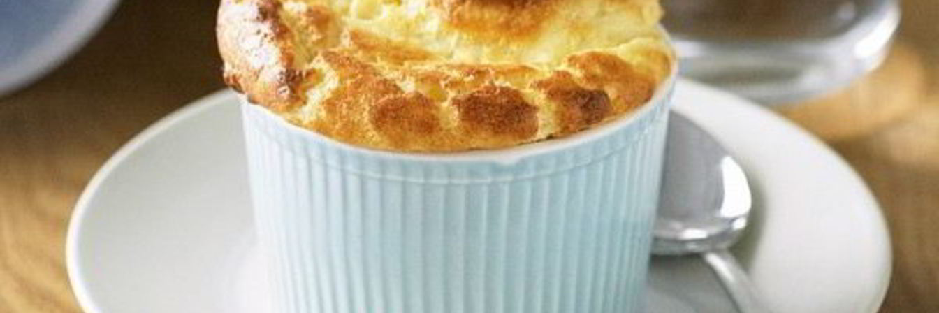 Воздушное сырное суфле в духовке