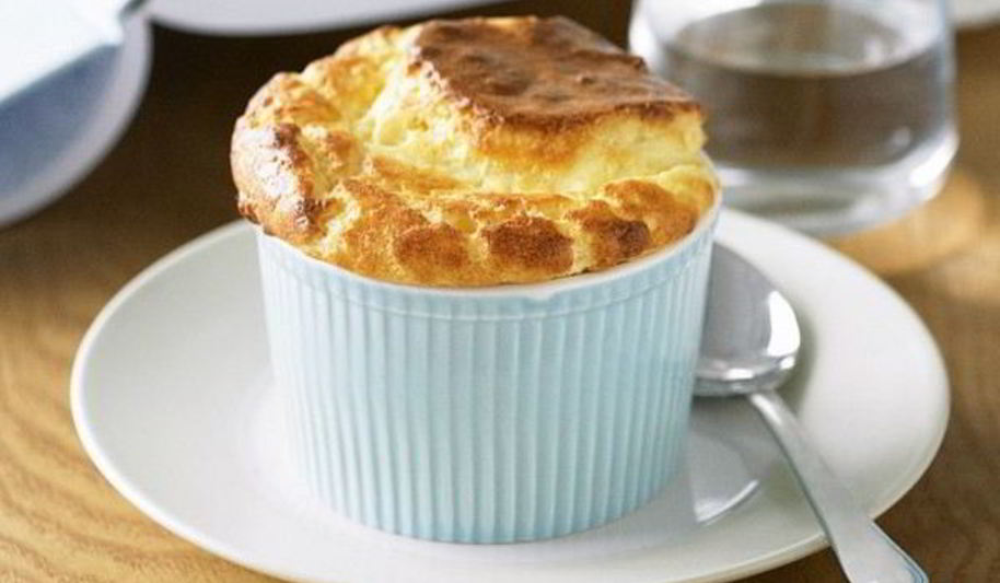 Рецепт воздушного сырного суфле в духовке