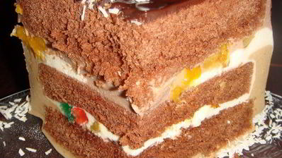 юбилейный торт-суфле южная ночь