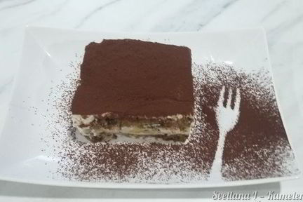 Банановый тирамису