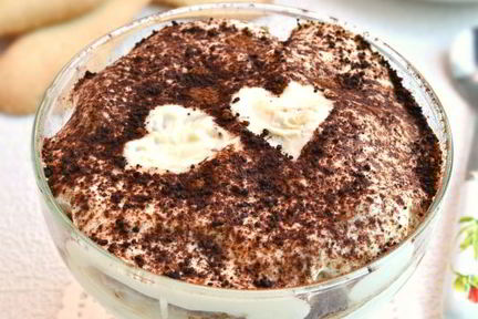 Десерт с творогом — тирамису