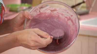 фиалковый тирамису