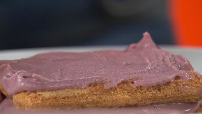 фиалковый тирамису