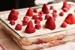 Клубничный тирамису