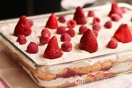 Клубничный тирамису