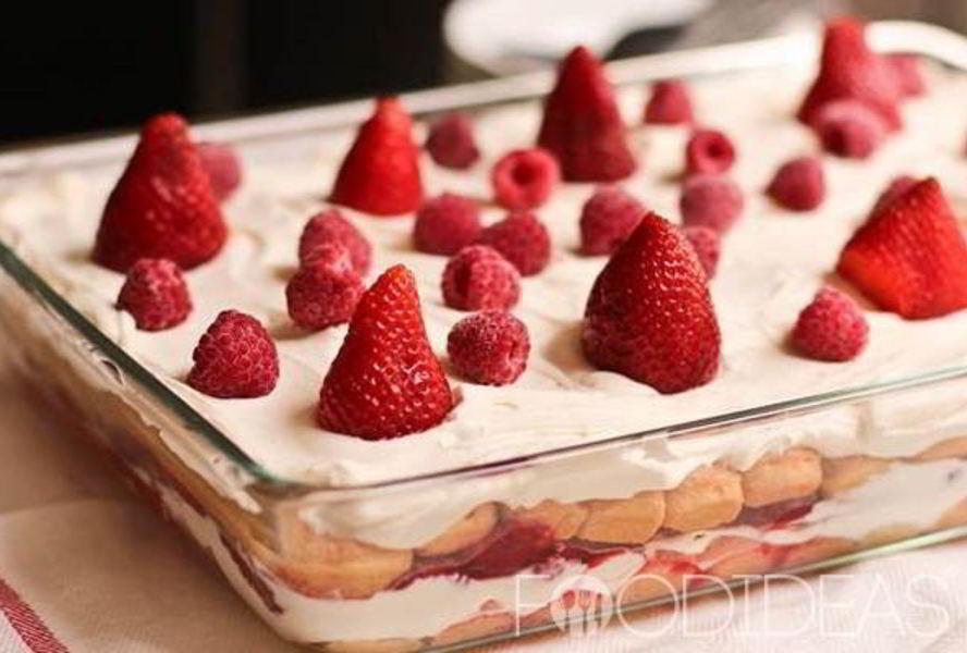 Клубничный тирамису