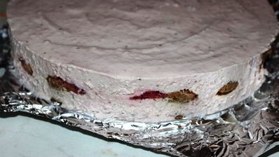 кофейно-клубничный тирамису