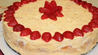 кофейно-клубничный тирамису