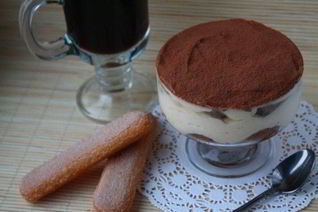 Кофейный тирамису с коньяком