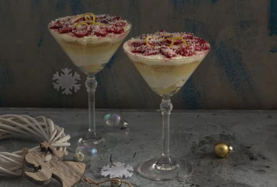 Лимонный тирамису