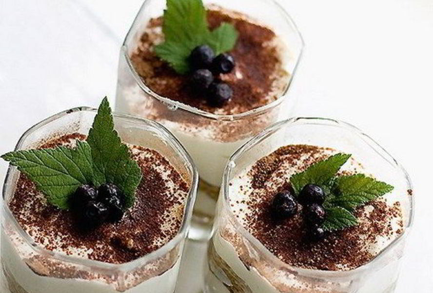 Протеиново-кофейный тирамису