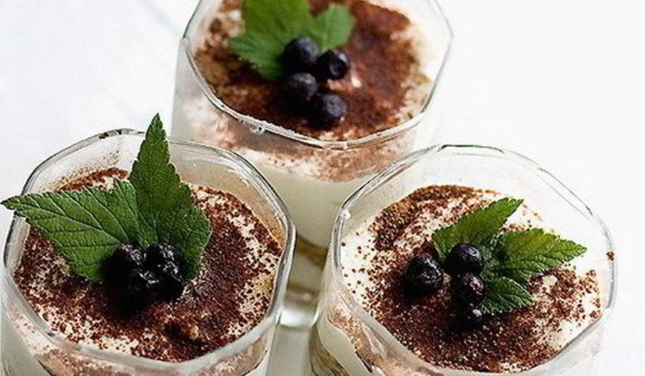 Рецепт протеинова-кофейного тирамису