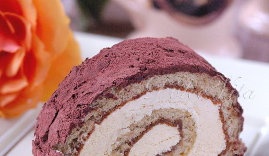 Рецепт рулета-тирамису джиреллина