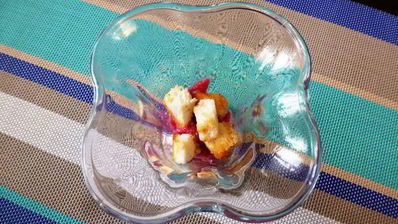 свекольный тирамису