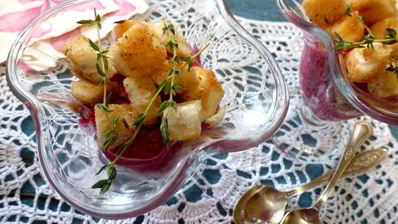 свекольный тирамису