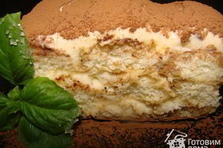 Тирамису из обычных продуктов