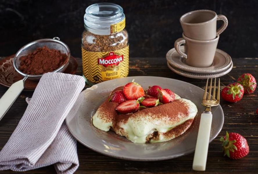 Тирамису с базиликом