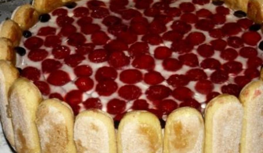 Рецепт тирамису с малиной