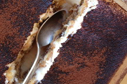 Тирамису с маскарпоне и коньяком